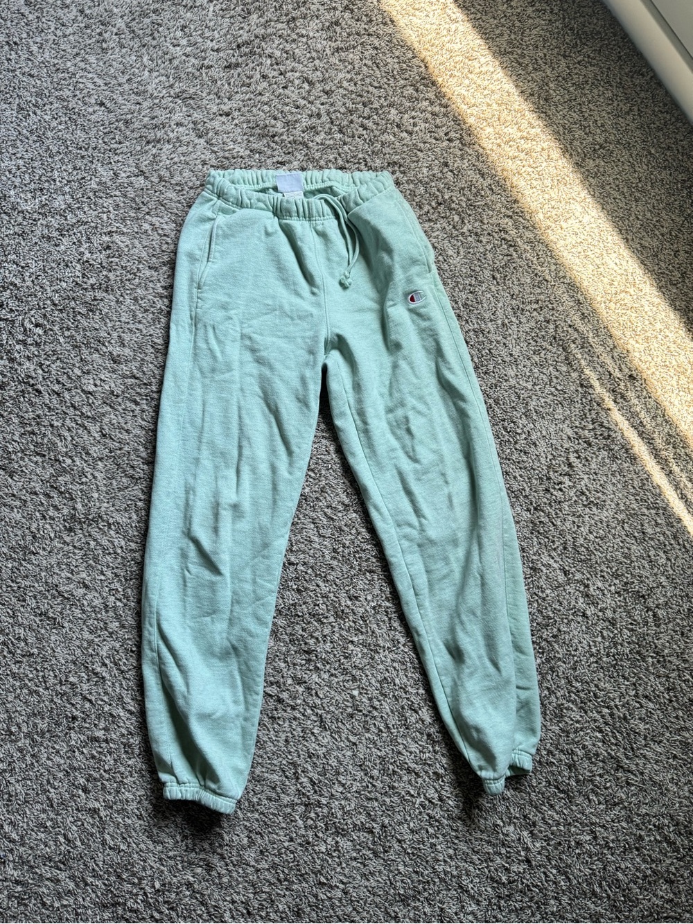 Champion Mint Green Jogger Sweatpants